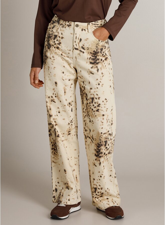 Broek Katie offwhite/multi
