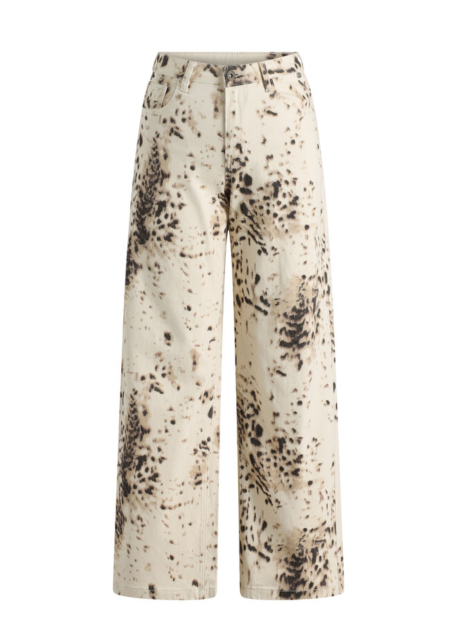 Broek Katie offwhite/multi