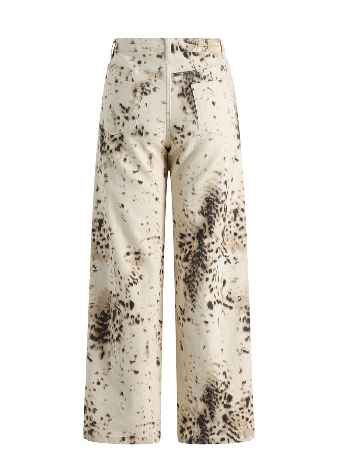 Broek Katie offwhite/multi