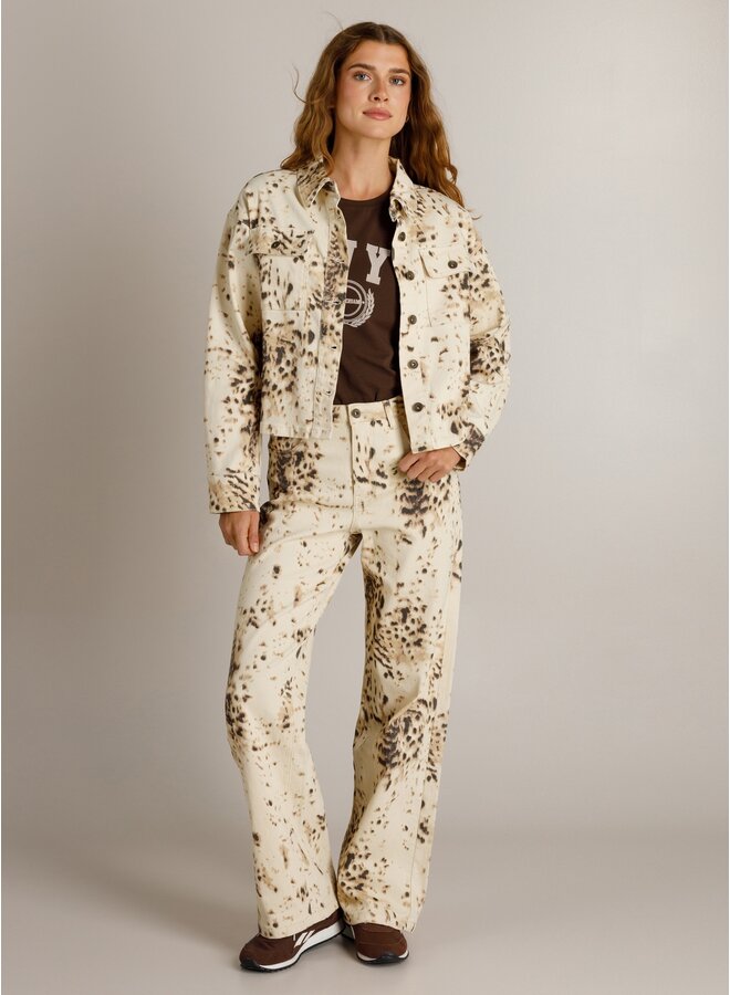 Broek Katie offwhite/multi