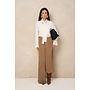Broek Josy taupe