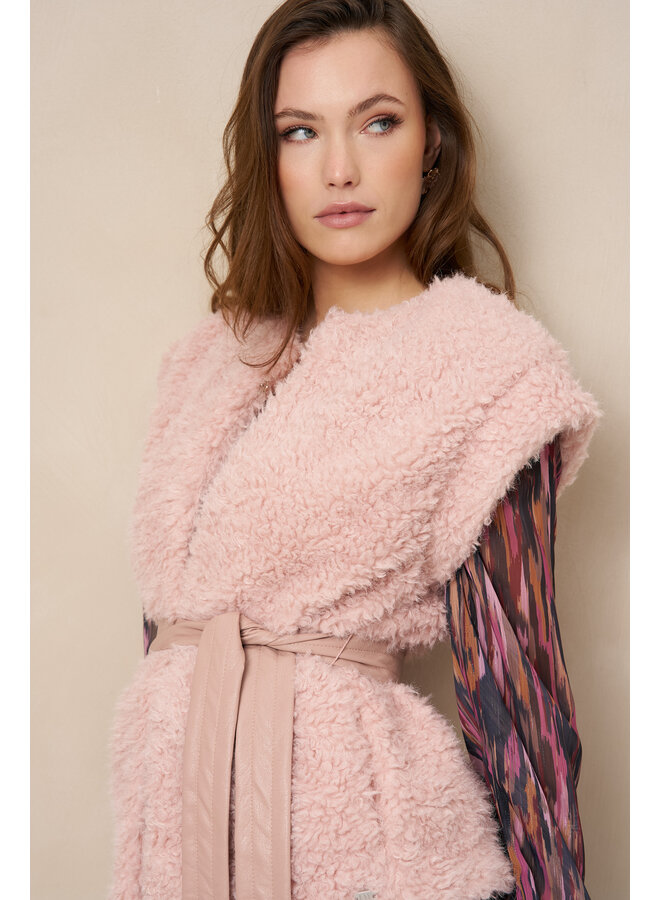 Gilet Jea light pink