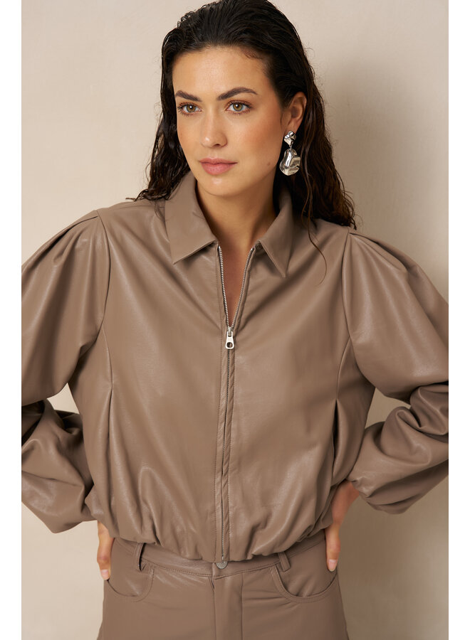 Jacket Jillie taupe