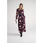 Jurk D112 maxi met bloemenprint