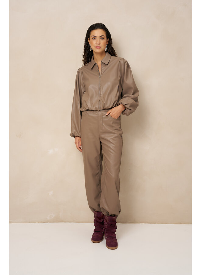 Broek Janne taupe