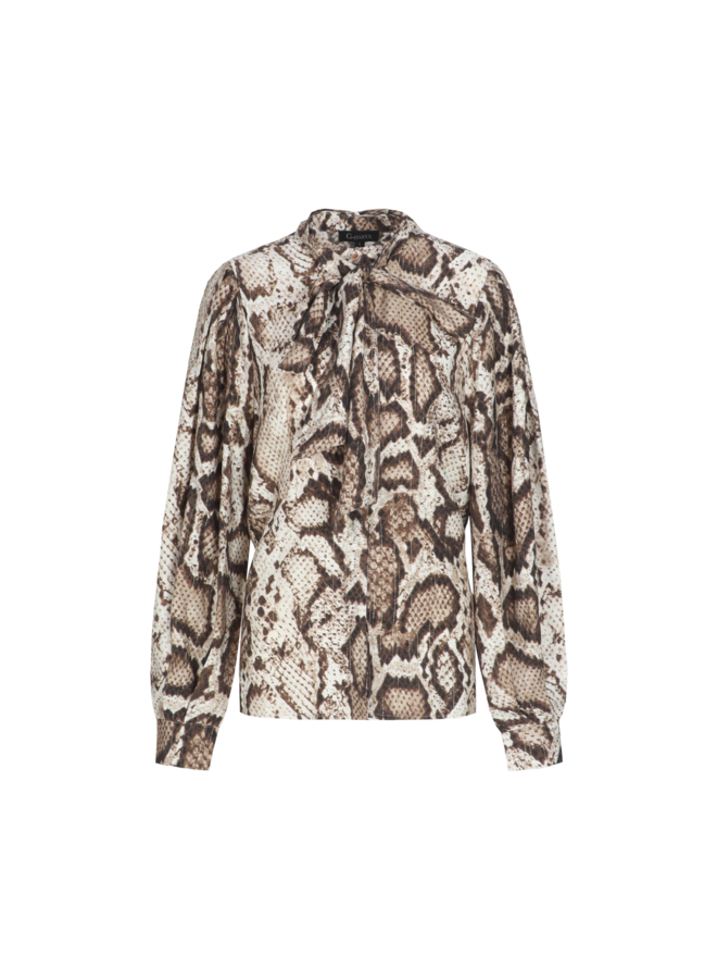 Blouse Jessamine sand/black