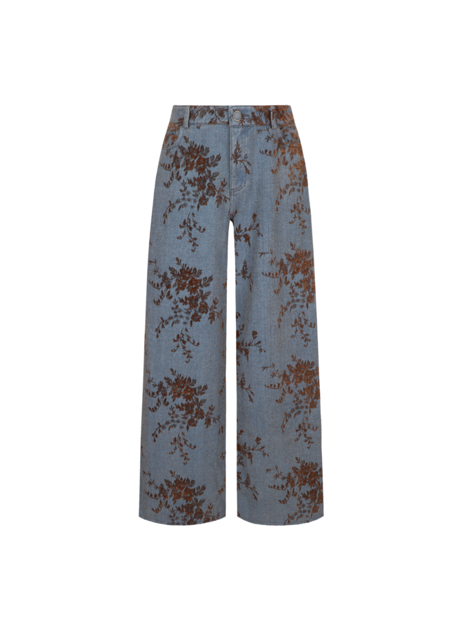Broek Morwenna denim mid blue