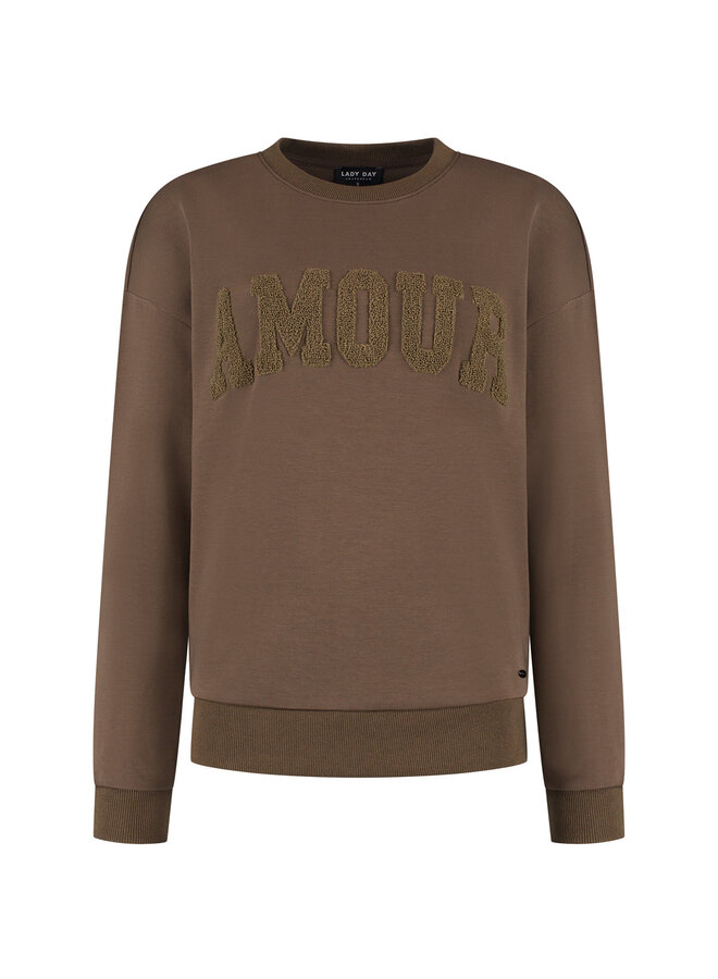 Sweater Amour truffle
