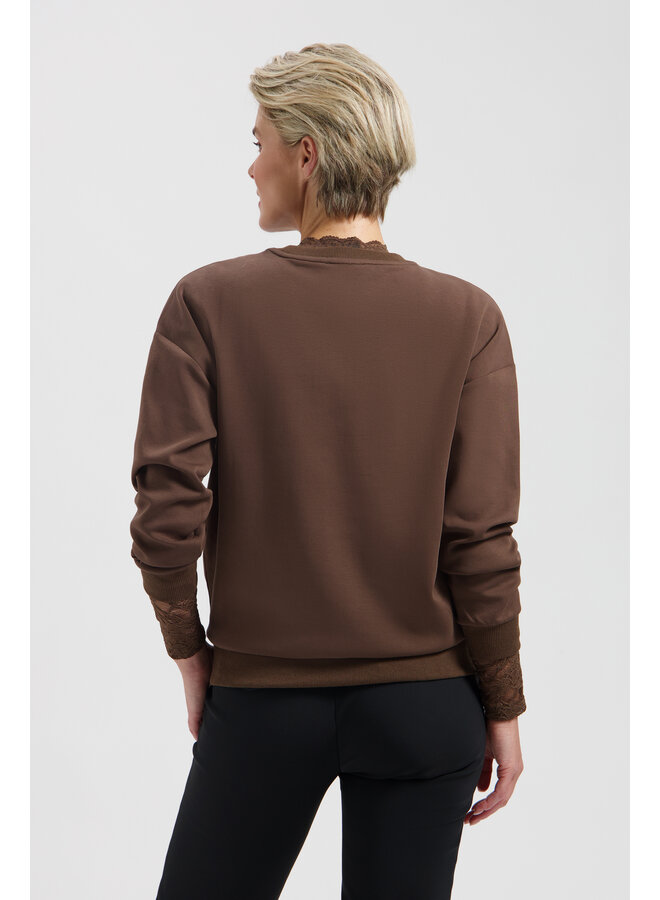 Sweater Amour truffle