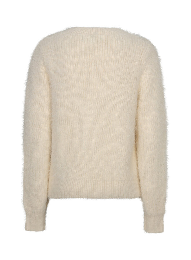 Vest Fuzzy cream