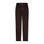 Broek Caitlina side patch tencel espresso