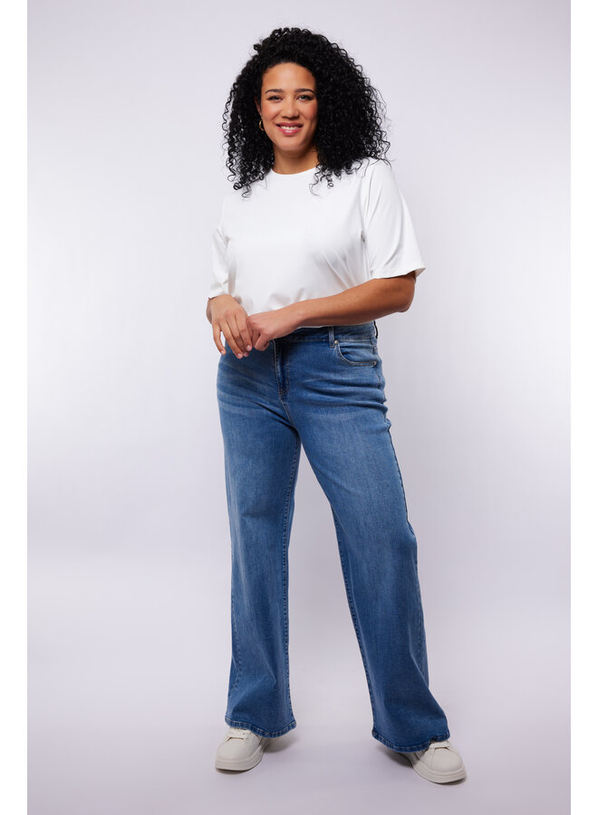 Broek Neona jeans denim mid blue