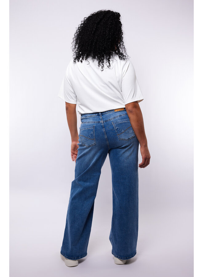 Broek Neona jeans denim mid blue