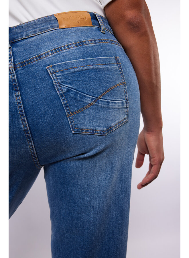 Broek Neona jeans denim mid blue