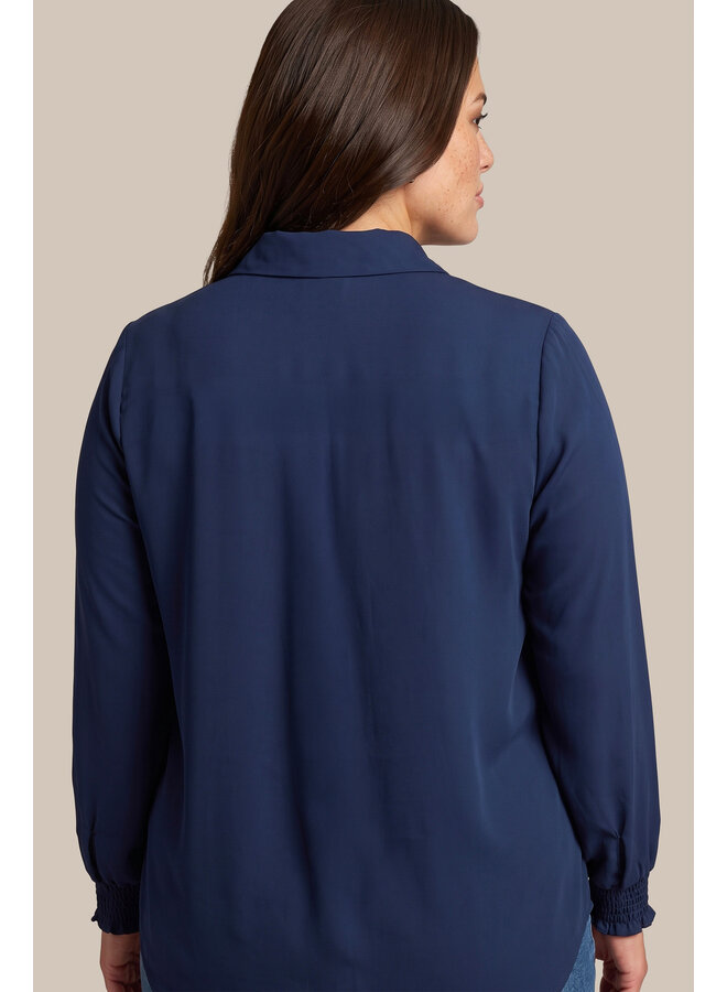 Blouse Sira midnight blue