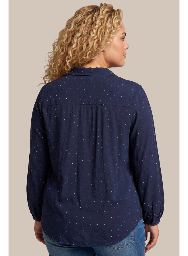 Blouse Runa midnight blue