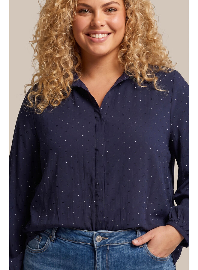Blouse Runa midnight blue