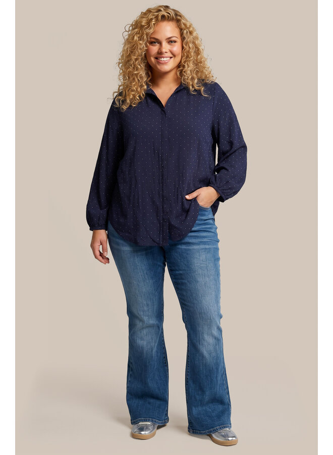 Blouse Runa midnight blue