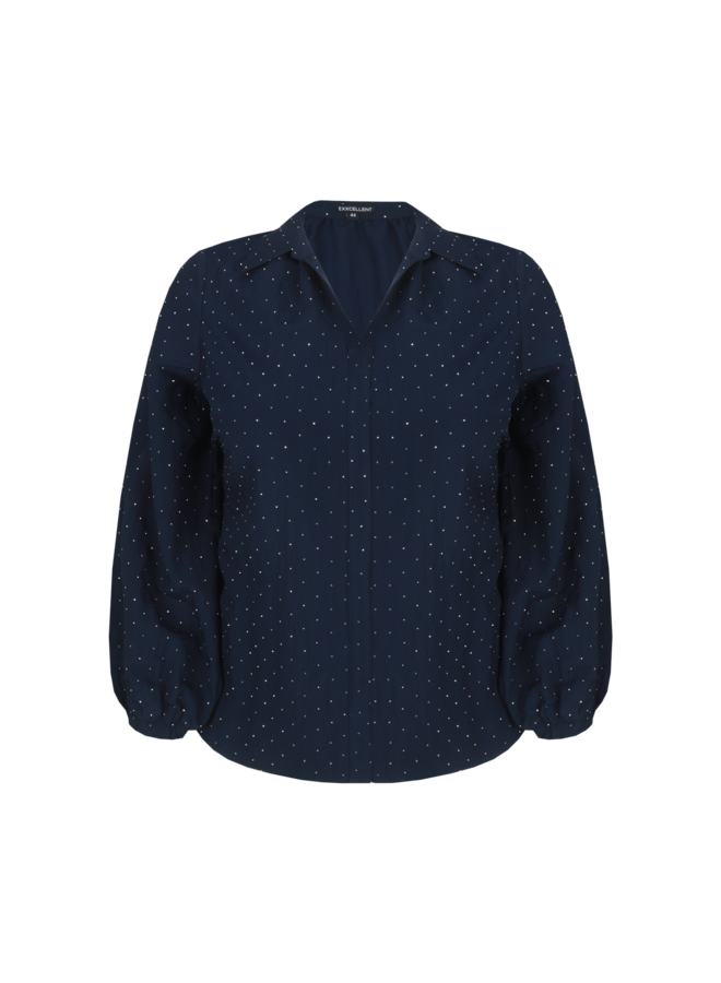 Blouse Runa midnight blue