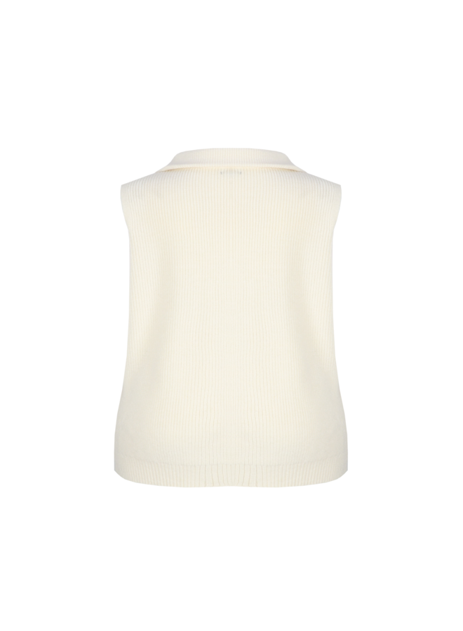 Gilet Irmany wool white