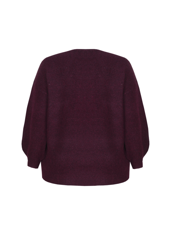 Trui Dala warm aubergine