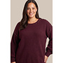 Trui Dala warm aubergine
