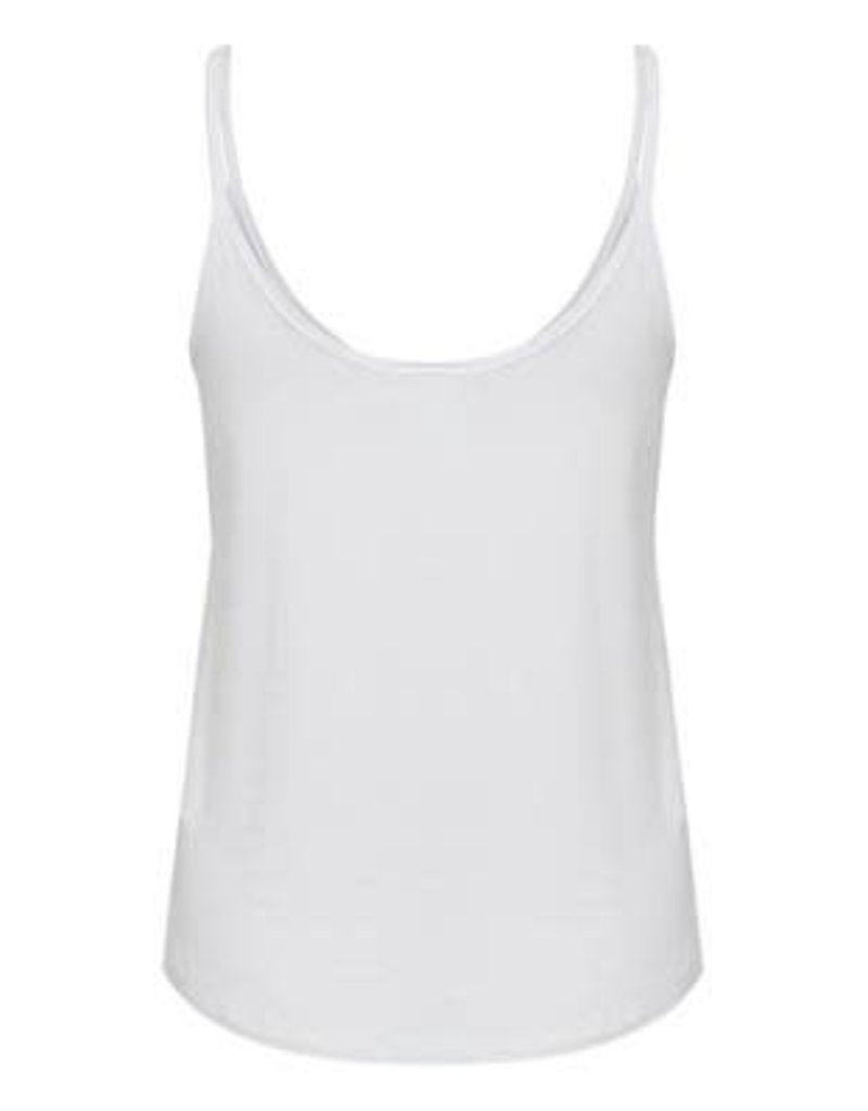 My Essential Wardrobe MEW  Modal Top White