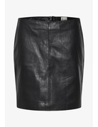 My Essential Wardrobe MEW leather skirt black