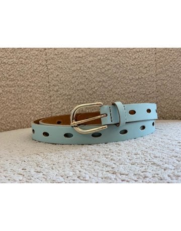 Elvy Elvy perfo belt lightblue