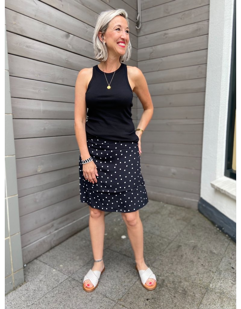 Modström Ridder Skirt Black Polka Dot