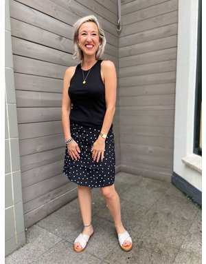 Modström Ridder Skirt Black Polka Dot