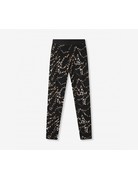 Alix The Label Alix The Label Knitted Animal Legging Black