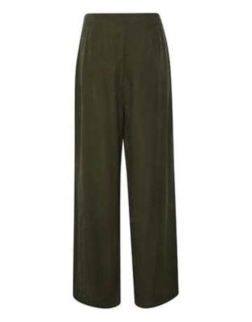 My Essential Wardrobe MEW LouisaMW Vala High Pant Deep Green 10703983