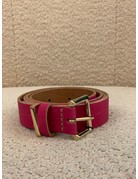 Elvy ELvy Croco Plain Belt Fuchsia