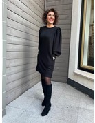 Moss Copenhagen MSCH Nelina Ima Q Sweat Dress Black 17198