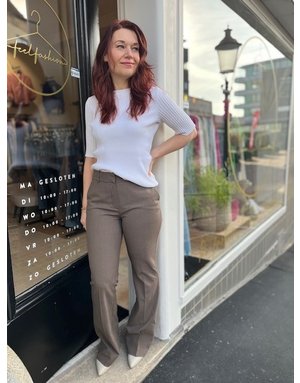 Five Units Clara 108 Brown Herringbone
