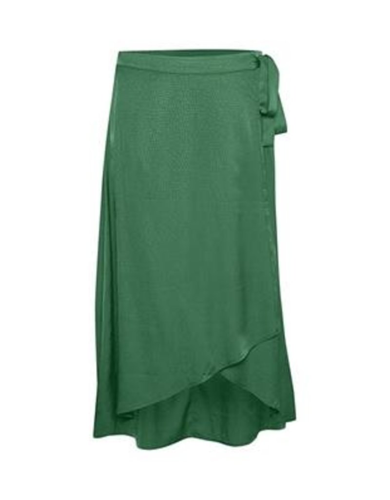 MEW Line Wrap Skirt Marine Green