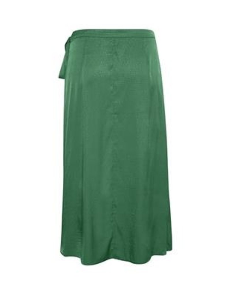 MEW Line Wrap Skirt Marine Green