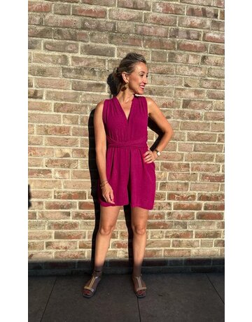 Feel Fashion Feel Fashion playsuit fuchsia