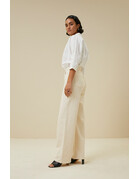 By-Bar By-Bar Lina Pant Raw White