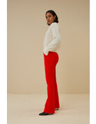 By-Bar By-Bar Leila velvet Pant Poppy Red