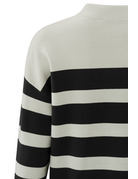 Yaya Yaya Stripe Sweater Black