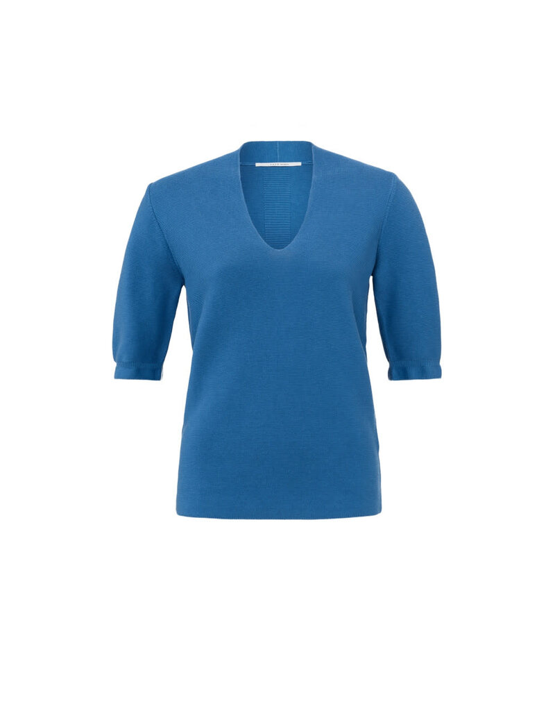 Yaya Yaya V-Neck Cobalt Sw.