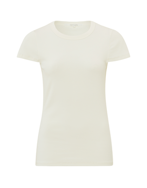 Yaya Yaya Rib White T-shirt