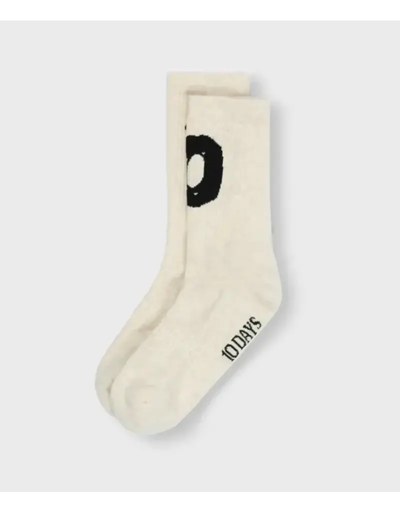 10Days 10Days Socks White Melee