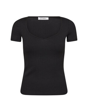 Co' Couture Co'Couture Heart Rib Black