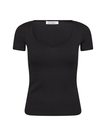 Co' Couture Co'Couture Heart Rib Black