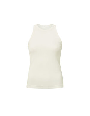 Yaya Yaya Rib Top Ivory White