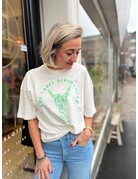 Alix The Label Alix The Label Bull T-Shirt Soft White