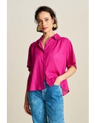 Pom Amsterdam POM Fuchsia blouse pink